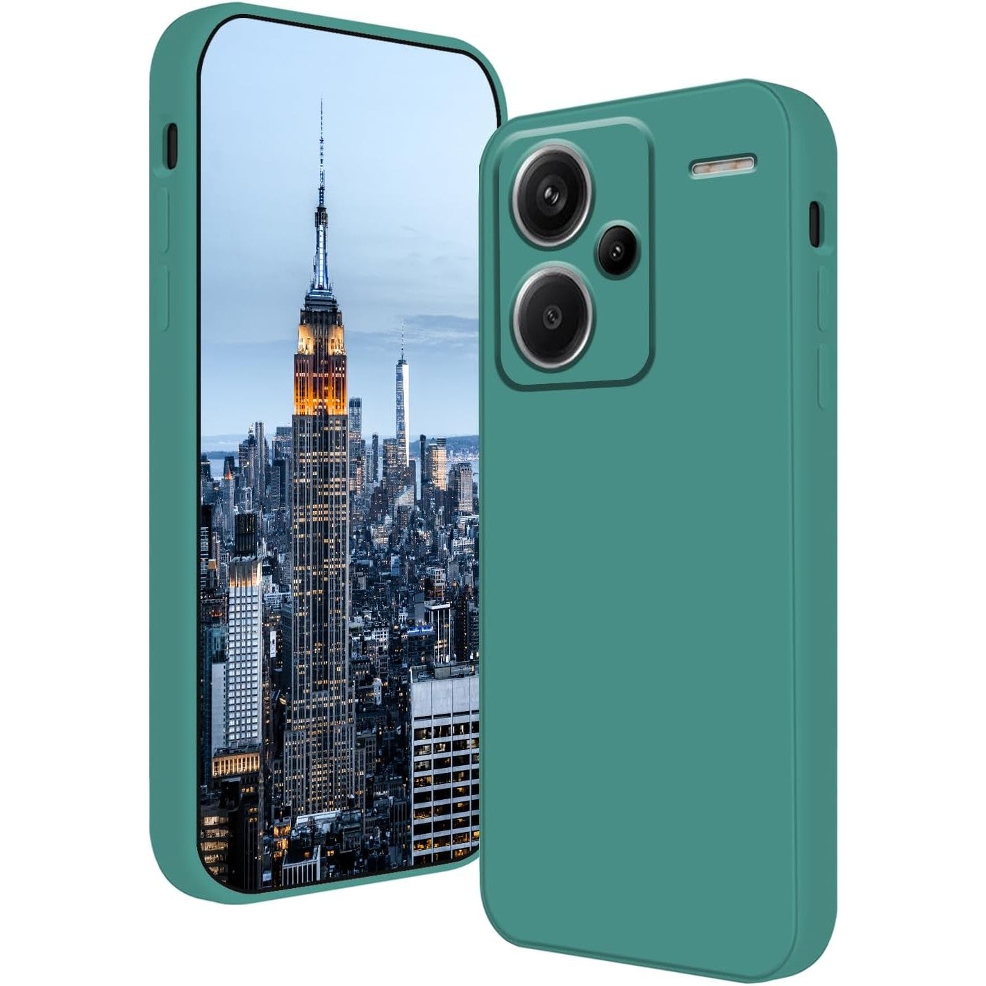 Husa de Protectie, Flippy, pentru Xiaomi Redmi Note 13 Pro Plus 5G, Liquid Silicone, cu Microfibra pe Interior,