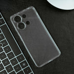 Husa de Protectie, Flippy, pentru Xiaomi Redmi Note 13, TPU Protect Plus, cu Dust Plug, Transparent