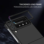 Husa de protectie Flippy, Pliere Tridimensionala, Multifunctionala, PC, pentru Samsung Galaxy Z Flip 3 , Negru