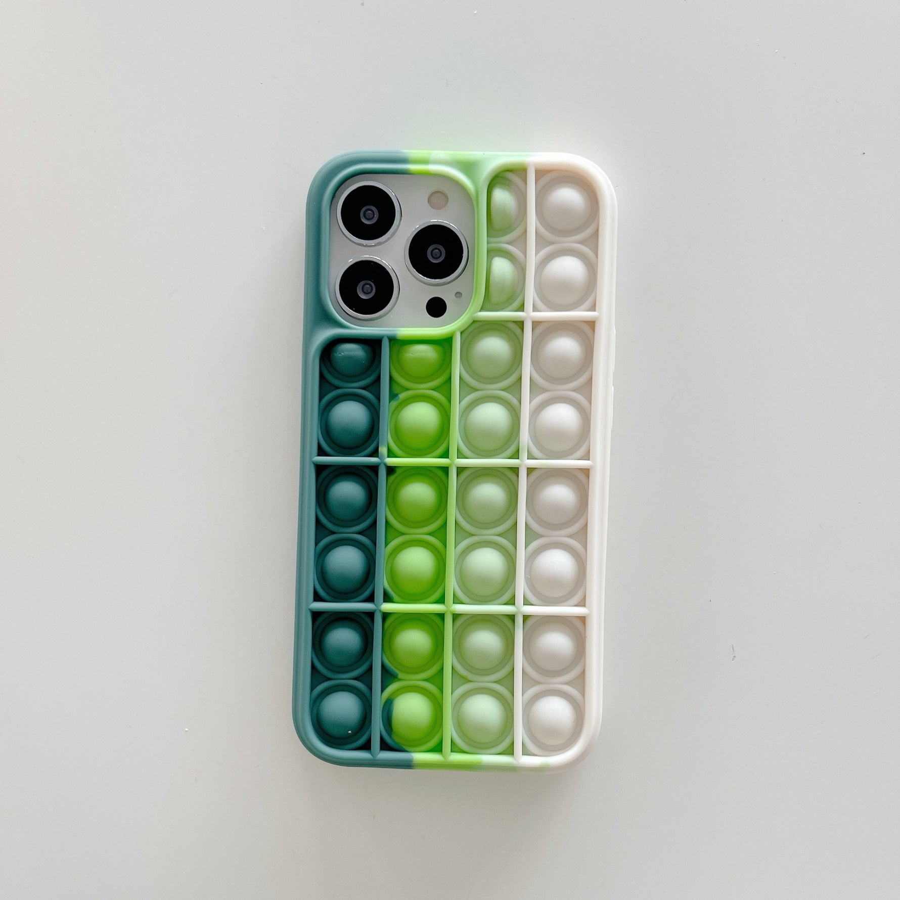 Husa de protectie Flippy Pop It compatibila cu Apple iPhone 13 Pro,Model 3,Multicolor