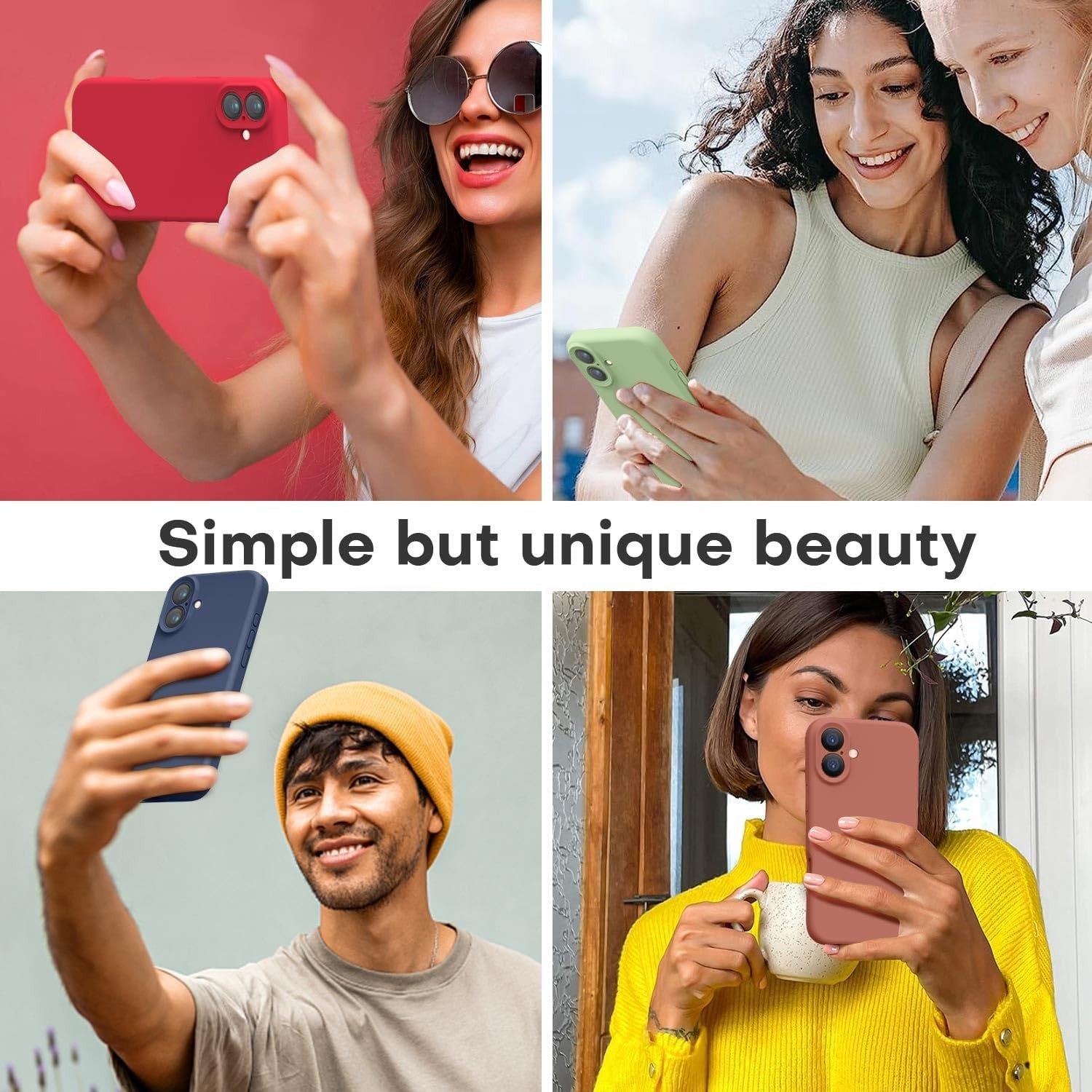 Husa de Protectie Matte TPU, Flippy, pentru Apple iPhone 16 Plus, Protectie Camera, Antisoc, Antizgariere,