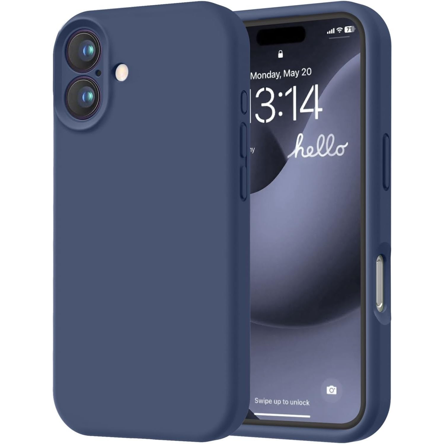 Husa de Protectie Matte TPU, Flippy, pentru Apple iPhone 16 Plus, Protectie Camera, Antisoc, Antizgariere,