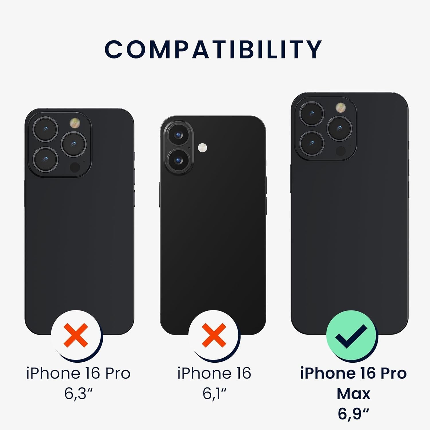 Husa de Protectie Matte TPU, Flippy, pentru Apple iPhone 16 Pro Max, Protectie Camera, Antisoc, Antizgariere,