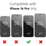Husa de Protectie Matte TPU, Flippy, pentru Apple iPhone 16 Pro, Protectie Camera, Antisoc, Antizgariere,