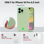 Husa de Protectie Matte TPU, Flippy, pentru Apple iPhone 16 Pro, Protectie Camera, Antisoc, Antizgariere,
