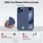 Husa de Protectie Matte TPU, Flippy, pentru Apple iPhone 16 Pro, Protectie Camera, Antisoc, Antizgariere,
