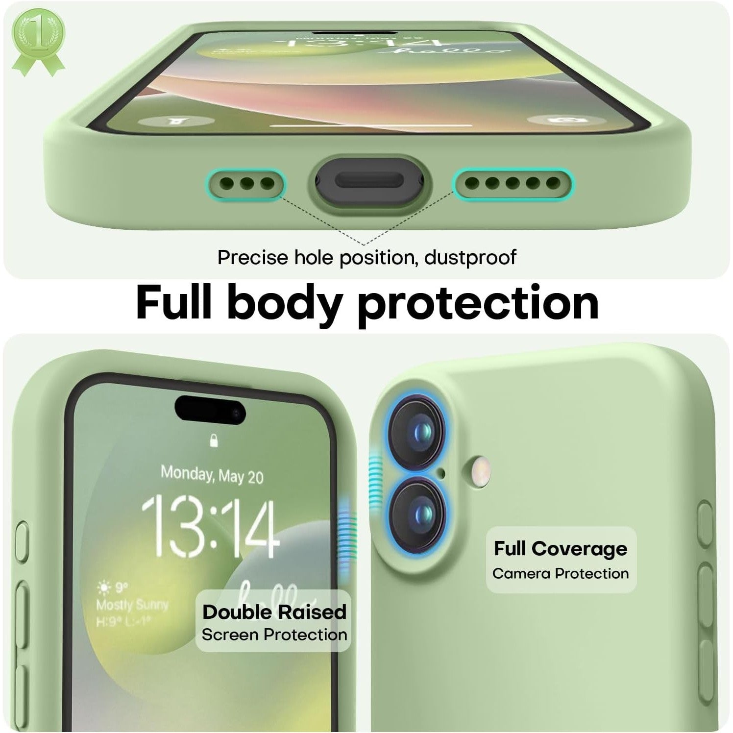 Husa de Protectie Matte TPU, Flippy, pentru Apple iPhone 16, Protectie Camera, Antisoc, Antizgariere, Antialunecare,