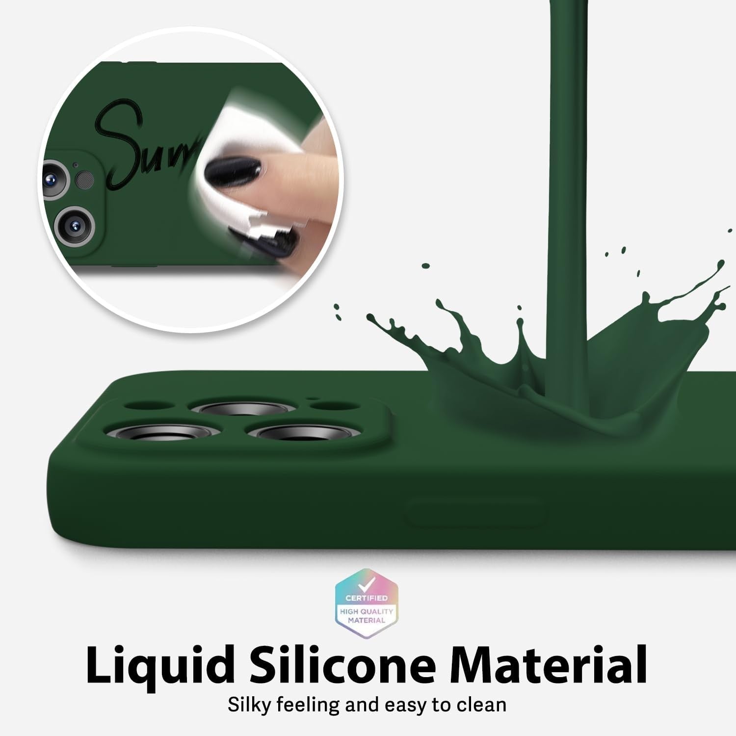 Husa de Protectie Matte TPU, Flippy, pentru OnePlus Nord CE3 Lite, Protectie Camera, Antisoc, Antizgariere,