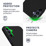 Husa de Protectie Matte TPU, Flippy, pentru Samsung Galaxy A35 5G, Protectie Camera, Antisoc, Antizgariere,