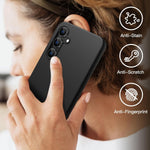 Husa de Protectie Matte TPU, Flippy, pentru Samsung Galaxy S23 FE 5G, Protectie Camera, Antisoc, Antizgariere,