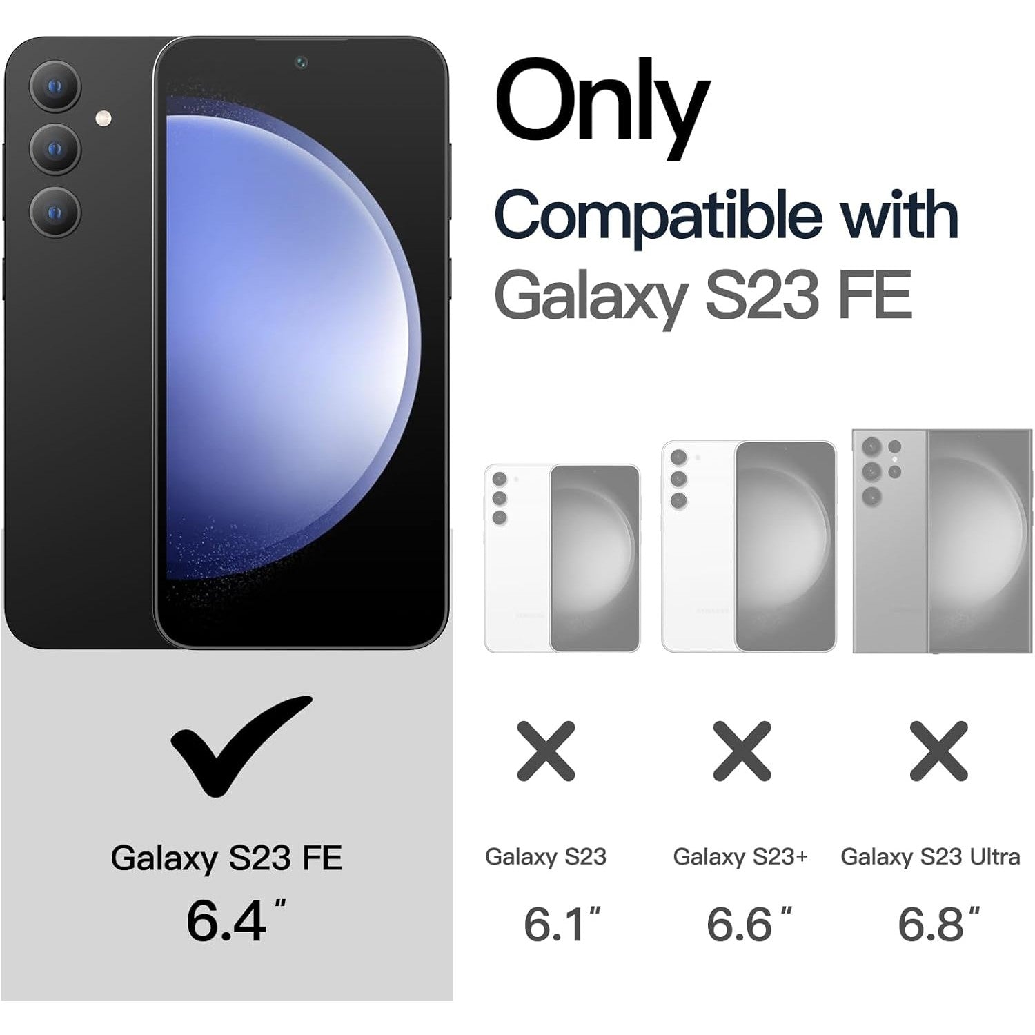 Husa de Protectie Matte TPU, Flippy, pentru Samsung Galaxy S23 FE 5G, Protectie Camera, Antisoc, Antizgariere,