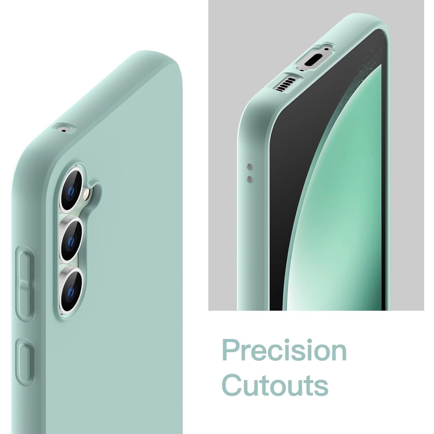 Husa de Protectie Matte TPU, Flippy, pentru Samsung Galaxy S23 FE 5G, Protectie Camera, Antisoc, Antizgariere,
