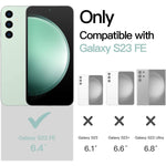 Husa de Protectie Matte TPU, Flippy, pentru Samsung Galaxy S23 FE 5G, Protectie Camera, Antisoc, Antizgariere,