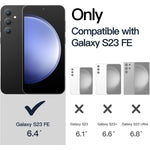 Husa de Protectie Matte TPU, Flippy, pentru Samsung Galaxy S23 FE 5G, Protectie Camera, Antisoc, Antizgariere,