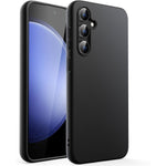 Husa de Protectie Matte TPU, Flippy, pentru Samsung Galaxy S23 FE 5G, Protectie Camera, Antisoc, Antizgariere,