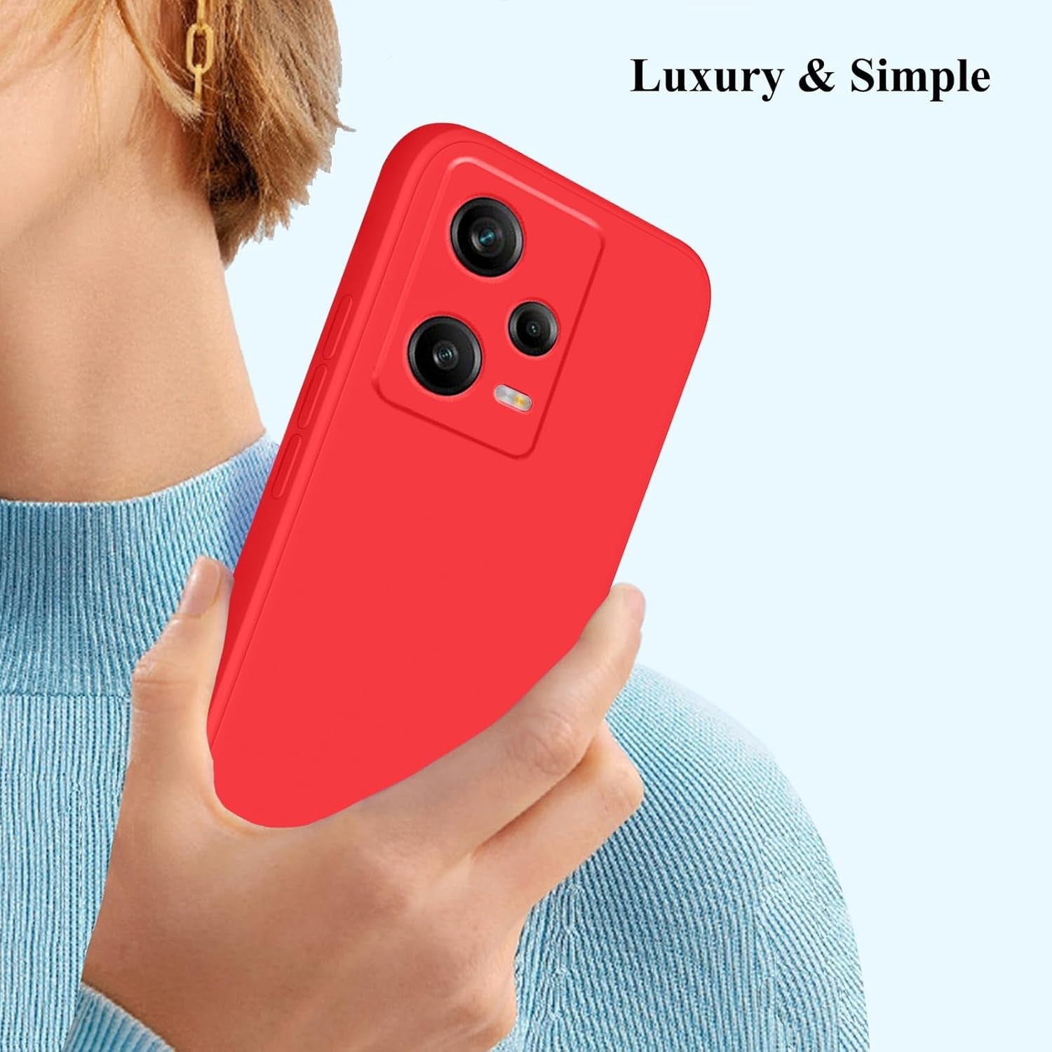 Husa de Protectie Matte TPU, Flippy, pentru Xiaomi Redmi 12 Pro, Protectie Camera, Antisoc, Antizgariere,