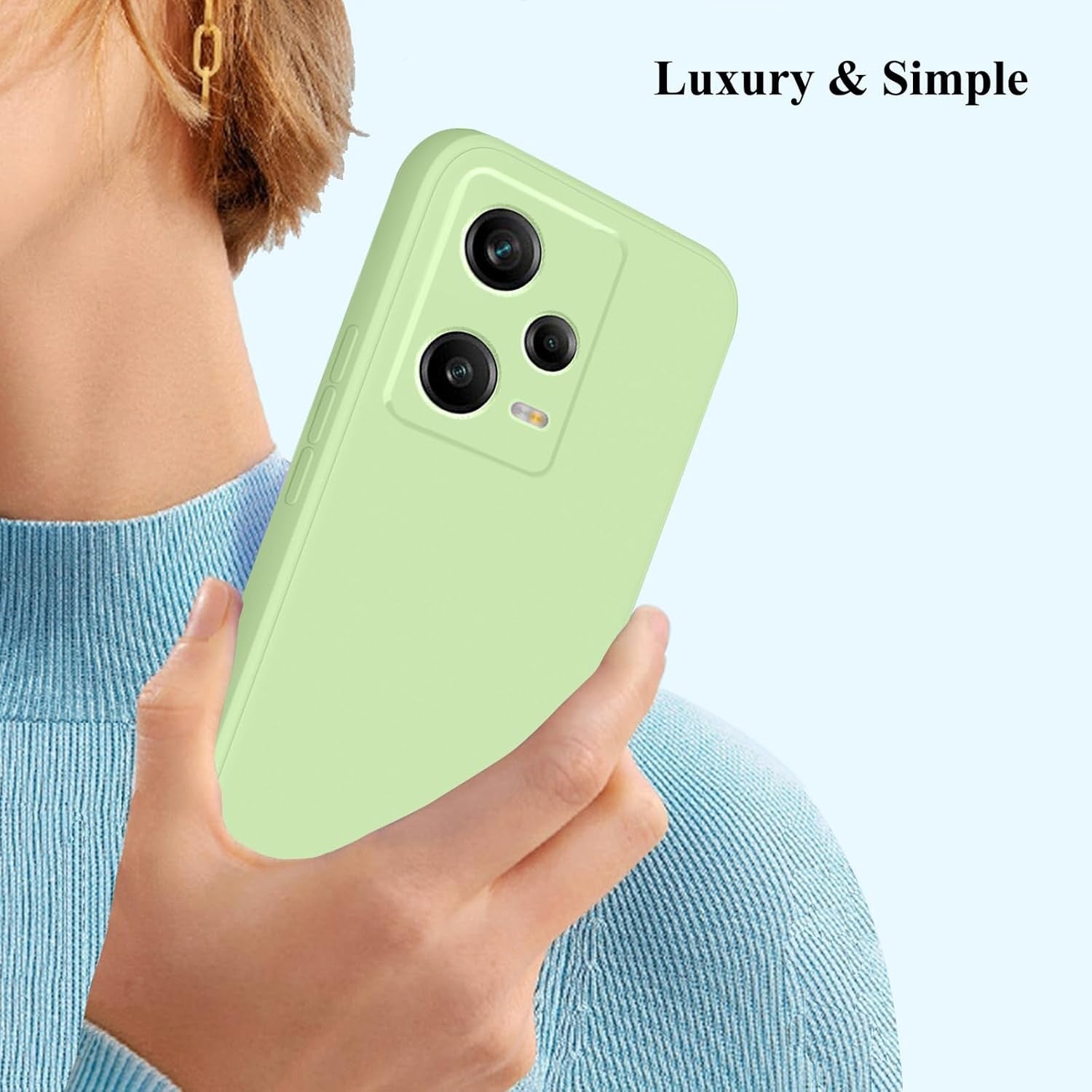 Husa de Protectie Matte TPU, Flippy, pentru Xiaomi Redmi 12 Pro, Protectie Camera, Antisoc, Antizgariere,