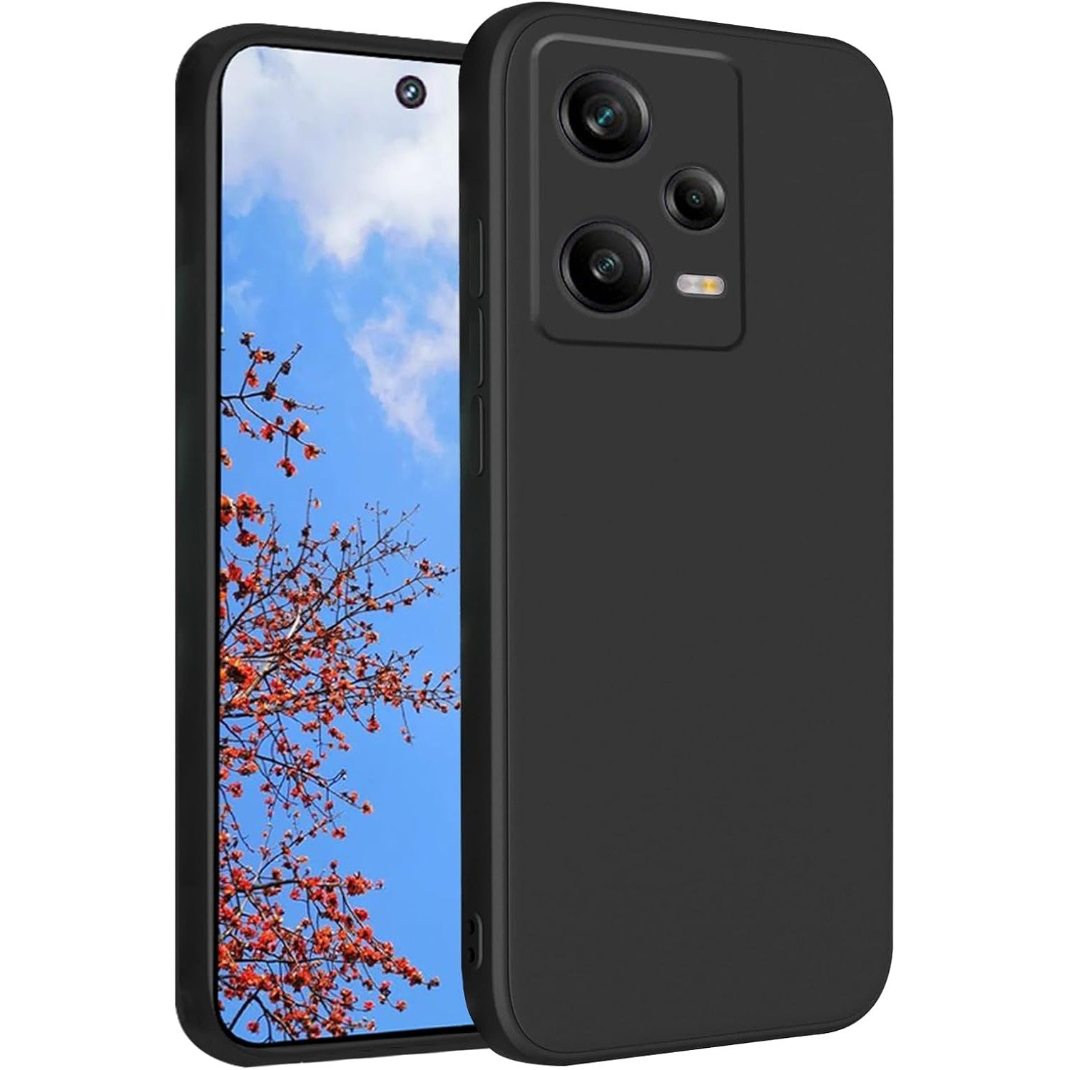 Husa de Protectie Matte TPU, Flippy, pentru Xiaomi Redmi 12 Pro, Protectie Camera, Antisoc, Antizgariere,