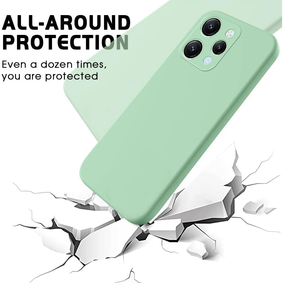 Husa de Protectie Matte TPU, Flippy, pentru Xiaomi Redmi 12, Protectie Camera, Antisoc, Antizgariere, Antialunecare,