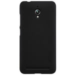 Husa de protectie pentru Asus Zenfone Go Nillkin Frosted Shield Negru + Folie de protectie
