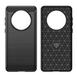 Husa de Protectie pentru Huawei Mate 50 Pro, Flippy, Protectie 360, din TPU cu element de Carbon, Anti Alunecare, 1.8