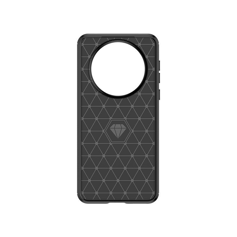 Husa de Protectie pentru Huawei Mate 60 Pro, Flippy, Protectie 360, din TPU cu element de Carbon, Anti Alunecare, 1.8