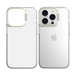 Husa de protectie pentru iPhone 14 Plus, cu suport metalic pentru camera, Bracket Series, Flippy, Protectie Antisoc, PC