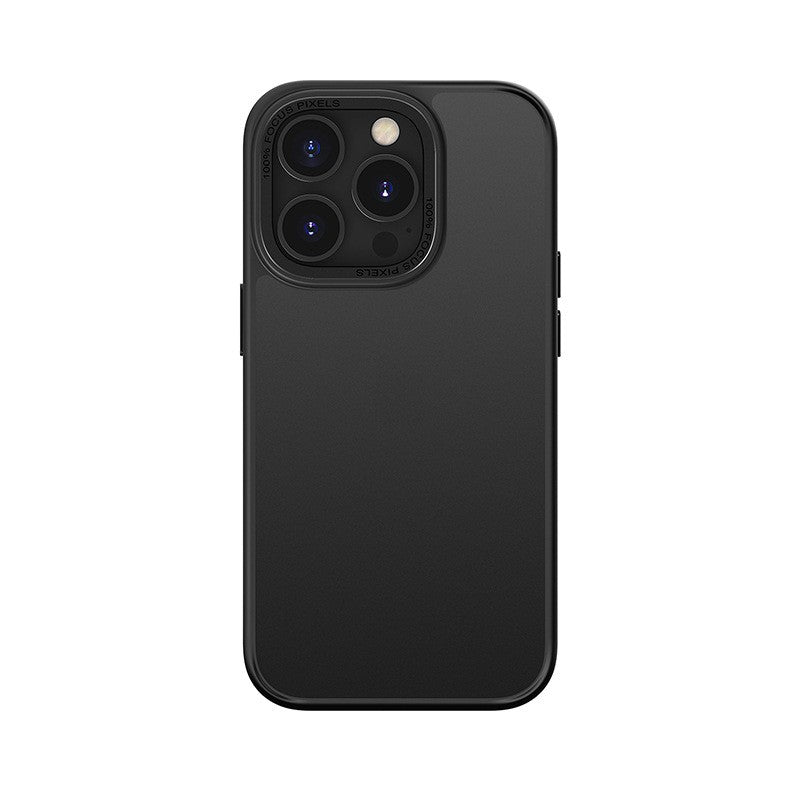 Husa de protectie pentru iPhone 14 Pro Max, cu suport metalic pentru camera, Bracket Series, Flippy, Protectie Antisoc,