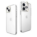 Husa de protectie pentru iPhone 14 Pro Max, cu suport metalic pentru camera, Bracket Series, Flippy, Protectie Antisoc,