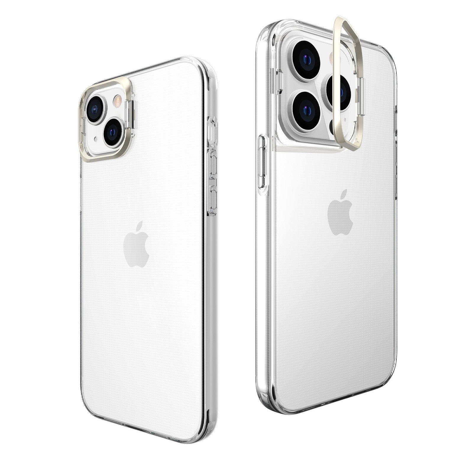 Husa de protectie pentru iPhone 14 Pro Max, cu suport metalic pentru camera, Bracket Series, Flippy, Protectie Antisoc,
