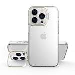 Husa de protectie pentru iPhone 14 Pro Max, cu suport metalic pentru camera, Bracket Series, Flippy, Protectie Antisoc,