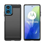 Husa de Protectie pentru Motorola Moto G04 5G / Moto G24 5G, Flippy, Protectie 360, din TPU cu element de Carbon, Anti