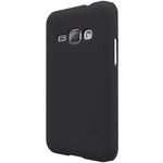 Husa de protectie pentru Samsung Galaxy J1 2015 Nillkin Frosted Shield Negru + Folie de protectie
