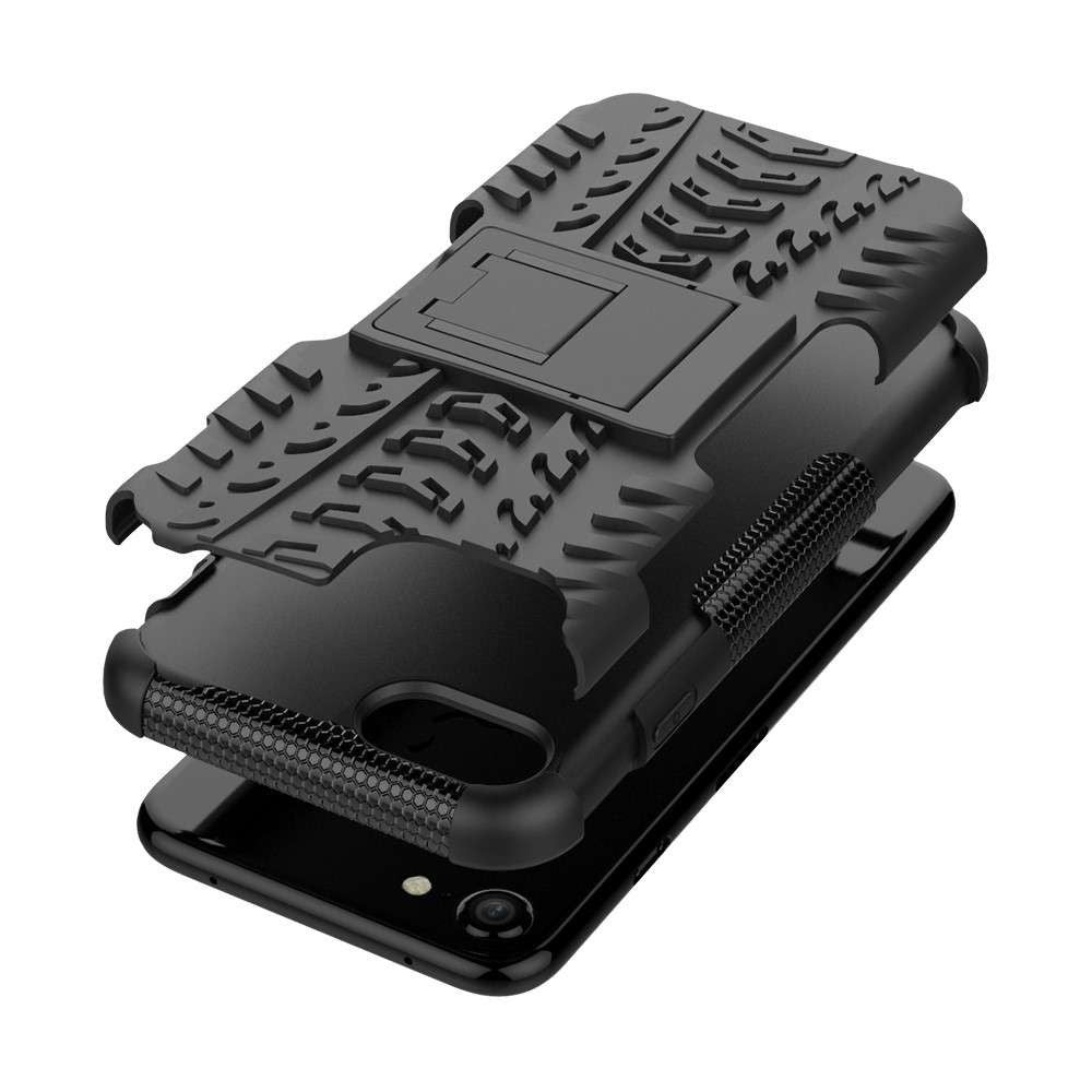 Husa de protectie pentru Samsung Galaxy S10E Defender Model 3 cu Suport, Negru