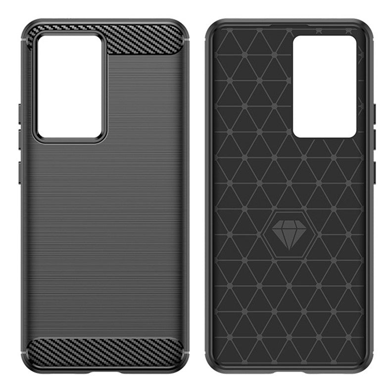 Husa de Protectie pentru Xiaomi Redmi 12, Flippy, Protectie 360, din TPU cu element de Carbon, Anti Alunecare, 1.8 mm,