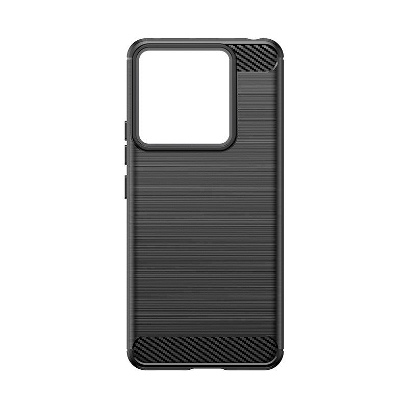 Husa de Protectie pentru Xiaomi Redmi Note 13 Pro Plus, Flippy, Protectie 360, din TPU cu element de Carbon, Anti