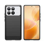 Husa de Protectie pentru Xiaomi Redmi Note 13C 5G, Flippy, Protectie 360, din TPU cu element de Carbon, Anti Alunecare,