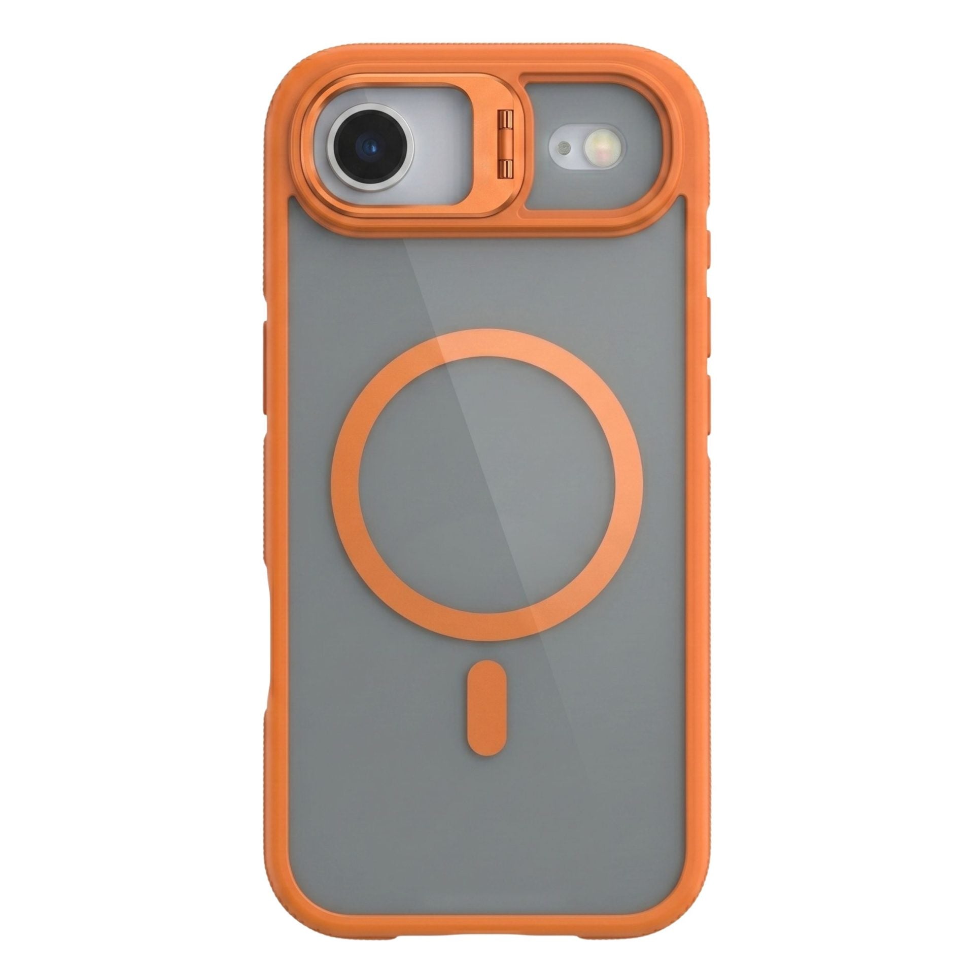 Husa de Protectie Telefon, Flippy, Compatibila cu iPhone 17 Air, MagSafe, Acrylic, Suport Metalic Protectie Camera,