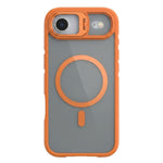Husa de Protectie Telefon, Flippy, Compatibila cu iPhone 17 Air, MagSafe, Acrylic, Suport Metalic Protectie Camera,