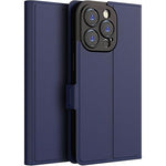 Husa de Protectie Tip Carte, Flippy, pentru Apple iPhone 11 Pro Max, Flip Cover Oglinda, din Piele Ecologica si PC,