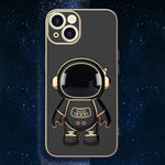 Husa de Protectie TPU 2in1, Flippy, pentru Apple iPhone 14, Astronaut cu Suport, Antisoc, Rezistenta la Impact,