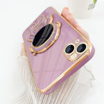 Husa de Protectie TPU 2in1, Flippy, pentru Apple iPhone 14 Plus, Astronaut cu Suport, Antisoc, Rezistenta la Impact,