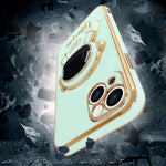 Husa de Protectie TPU 2in1, Flippy, pentru Apple iPhone 14 Plus, Astronaut cu Suport, Antisoc, Rezistenta la Impact,