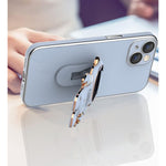 Husa de Protectie TPU 2in1, Flippy, pentru Apple iPhone 15, Astronaut cu Suport, Antisoc, Rezistenta la Impact,