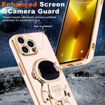 Husa de Protectie TPU 2in1, Flippy, pentru Apple iPhone 15 Pro, Astronaut cu Suport, Antisoc, Rezistenta la Impact,