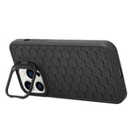 Husa de Protectie TPU, Flippy, pentru Apple iPhone 14 Pro, 3D Cube, cu Inel, Protectie Camera, Antisoc, Antizgariere,