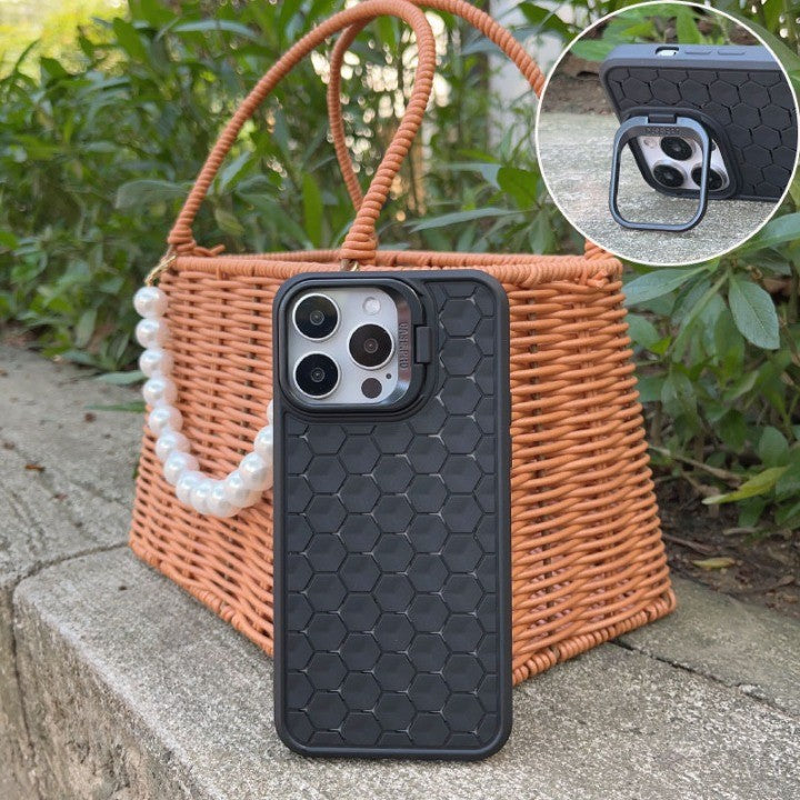 Husa de Protectie TPU, Flippy, pentru Apple iPhone 15 Pro Max, 3D Cube, cu Inel, Protectie Camera, Antisoc,