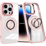 Husa de Protectie TPU, Flippy, pentru iPhone 16 Pro, Anticadere, cu Incarcare Wireless, Tehnologie Magsafe, Inel