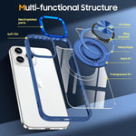 Husa de Protectie TPU, Flippy, pentru iPhone 16 Pro, cu Incarcare Wireless, Tehnologie Magsafe, Inel Magnetic Rotativ