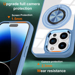 Husa de Protectie TPU, Flippy, pentru iPhone 16 Pro Max, Anticadere, cu Incarcare Wireless, Tehnologie Magsafe, Inel